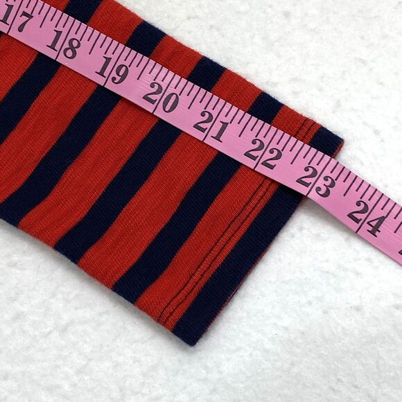 CAbi Stripe Blazer Jacket Women's Small Red Blue Button Up Collared Yacht Club - Picture 4 of 6